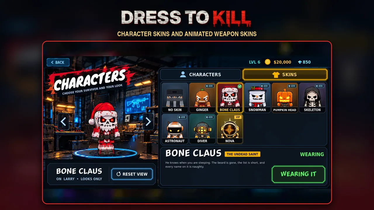 Dress to kill