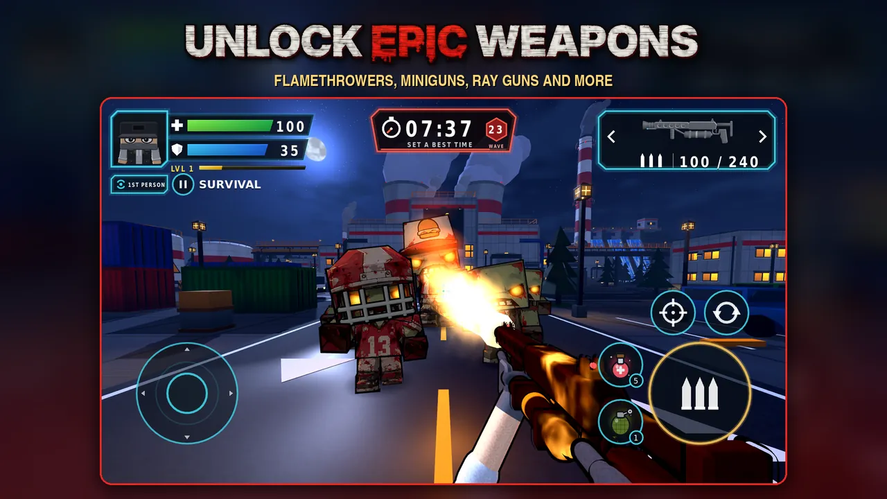 Unlock epic weapons